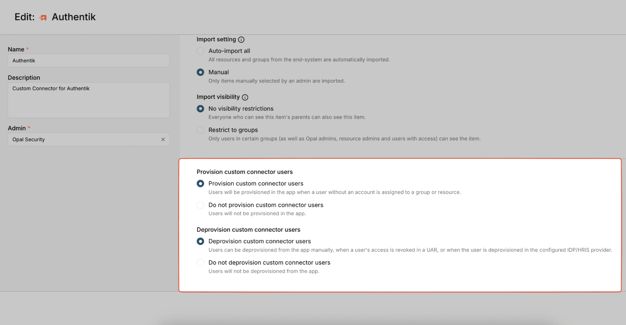 Identity lifecycle management with Opal: User Account Provisioning