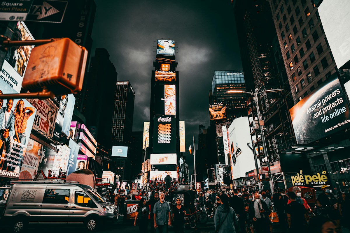 Times Square in New York City